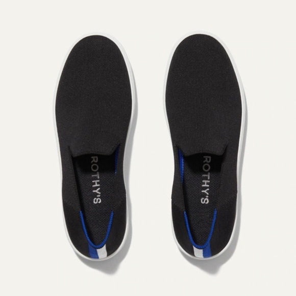 Rothy's The Sneaker in Black W8 - Picture 1 of 5